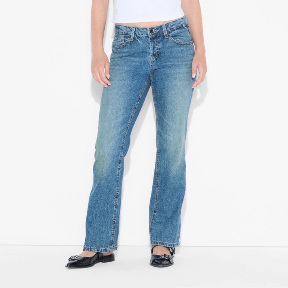Wild Fable Low Rise Bootcut Jeans Medium Wash Size 2